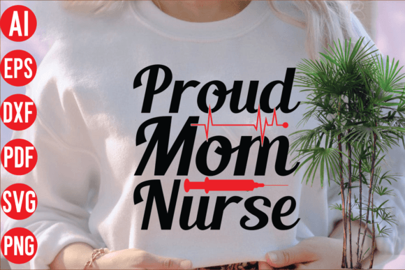 A Designer's Review of the Proud Mom Nurse Embroidery File