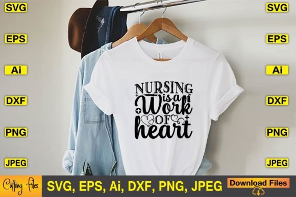 A Designer's Take on the Nursing Heart SVG for Embroidery