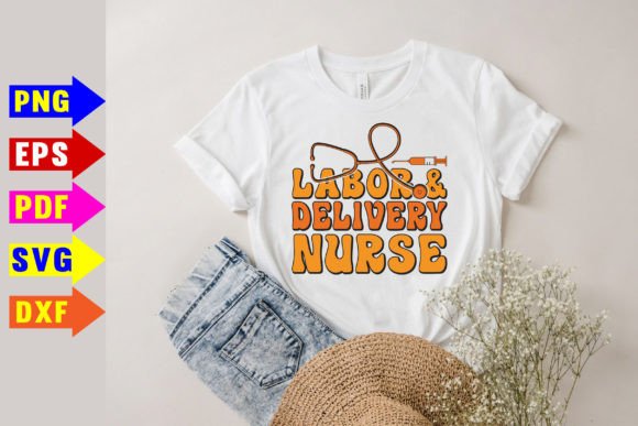 A Real Designer's Look at the Labor Delivery Nurse SVG