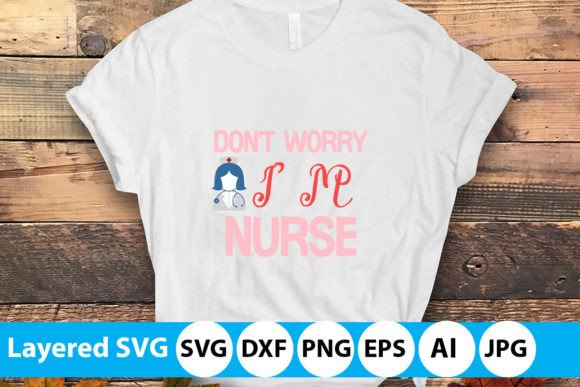 Embroidery Review: Don't Worry, I'm Nurse SVG Design