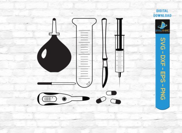 Evaluating the Nurse Medical Tool Clipart for Embroidery