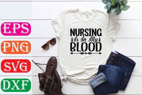 Nursing is in My Blood: An SVG Design Built for Heartfelt Projects
